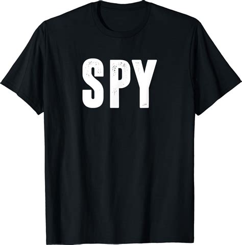 Spy T Shirt Secret Agent Spy Fun Humor Tee Shirt