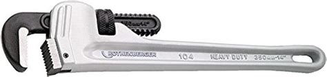 Rothenberger E Aludur One Handed Pipe Wrench Silver