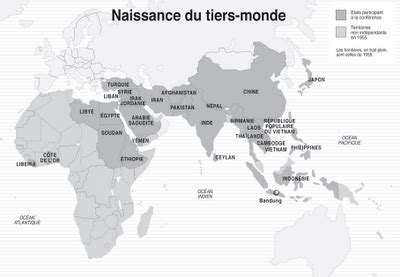 Carte Sur Le Tiers Monde Histoire G Ographie De St Denis Cours Et