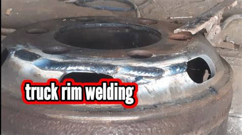 Teknik Pengelasan Pelek Truk Rim Welding Youtube