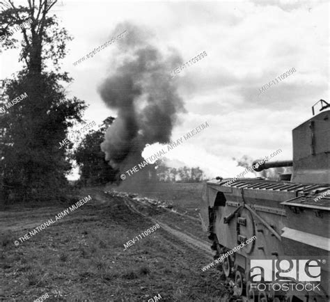 Photograph 25th Aug 1944 Churchill Crocodile Flame Thrower Tank