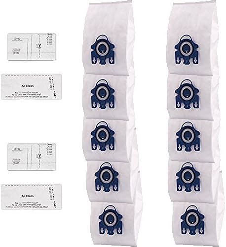 Intendvision 12 Packs 3D Airclean Bags Compatible For Miele 3D GN