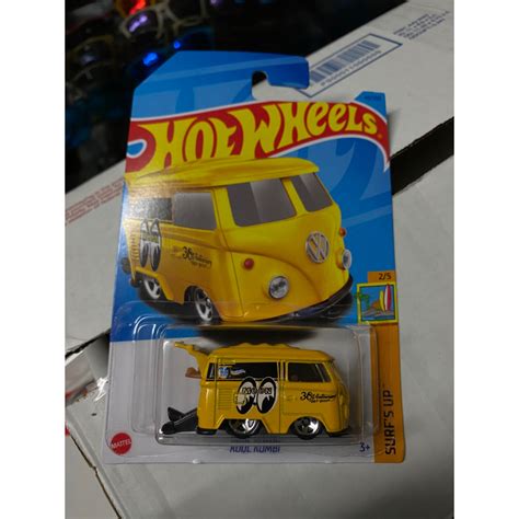 Hot Wheels Hw Kool Kombi Mooneyes Yellow Shopee Malaysia