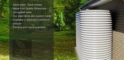 Custom Bluescope Corrugated Steel Water Tanks Gmtanks Water Tanks