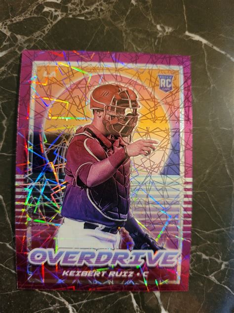 2021 Overdrive 5 Keibert Ruiz RC PURPLE VELOCITY PRIZM EBay