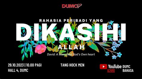 IBADAHRAYA ONLINE DUMC BAHASA 29 OKTOBER 2023 YouTube