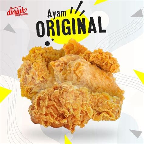 Dkriuk Fried Chicken Kayu Manis Gofood