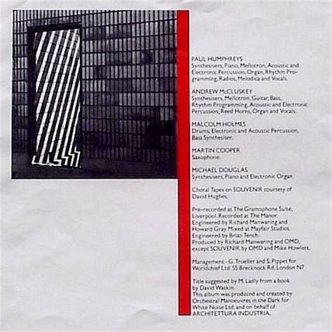 OMD – Architecture & Morality ’81 › funkygog Blog