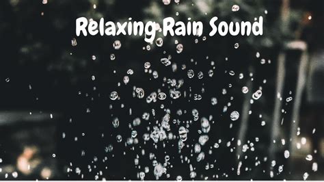 Beautiful Rain Sounds For Meditation 30 Minutes Relaxation Youtube