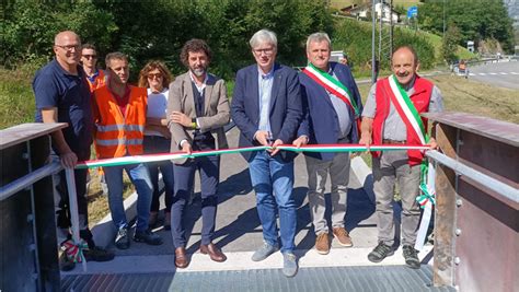 Agordo Inaugurata La Passerella Sul Torrente Bisioliga