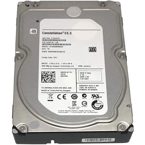 HD Seagate Constellation ES.3 4TB 7200RPM 128MB SATA 6.0Gb/s - lojaibyte