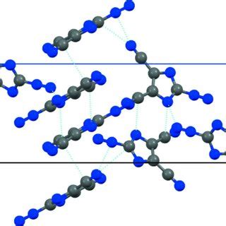 A Packing Diagram Of The Title Compound Viewed Along The B Axis Close