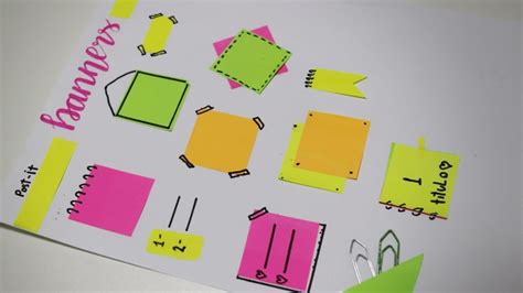 Como Usar Post It Para Decorar Seu Caderno Por Livia Sturnik Youtube