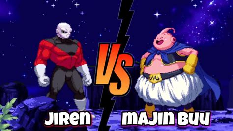 Jiren Vs Majin Buu Dragon Ball Fights Mugen YouTube