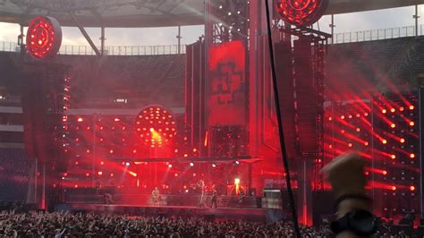 Rammstein Mein Herz Brennt Frankfurt Commerzbank Arena