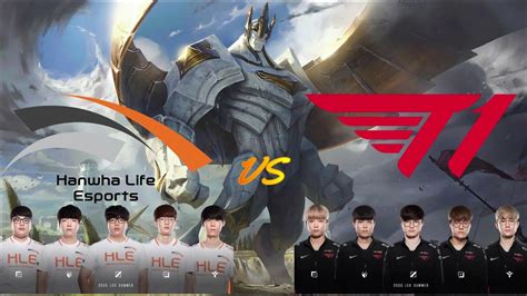 Hle Vs T1 Full Highlight Week 6 Day 3 S10 Lck Summer 2020 Hanwha