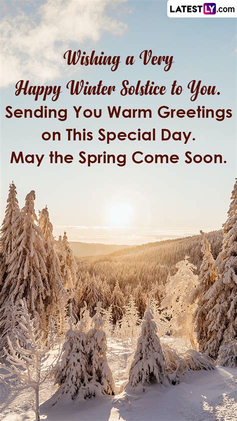 Winter Solstice Wishes Greetings More