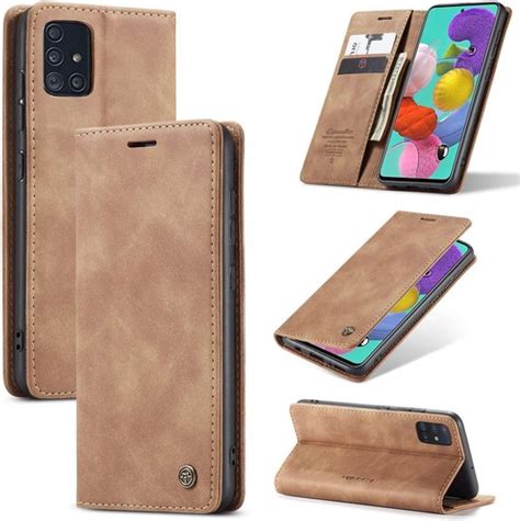 Casemania Hoesje Geschikt Voor Samsung Galaxy A Sienna Brown