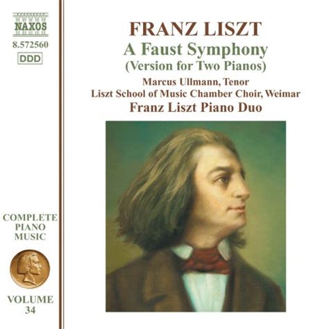 Amazon Musicでfranz Liszt Piano Duoのliszt Complete Piano Music Vol 34 A Faust Symphony