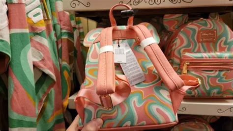 New Groovy Mickey Mouse Swirl Loungefly Backpack Available At Epcot