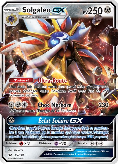 Solgaleo Gx Soleil Et Lune 89 — Poképédia