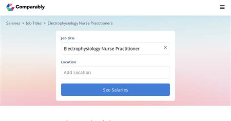 Electrophysiology Nurse Practitioner Salary October 2023