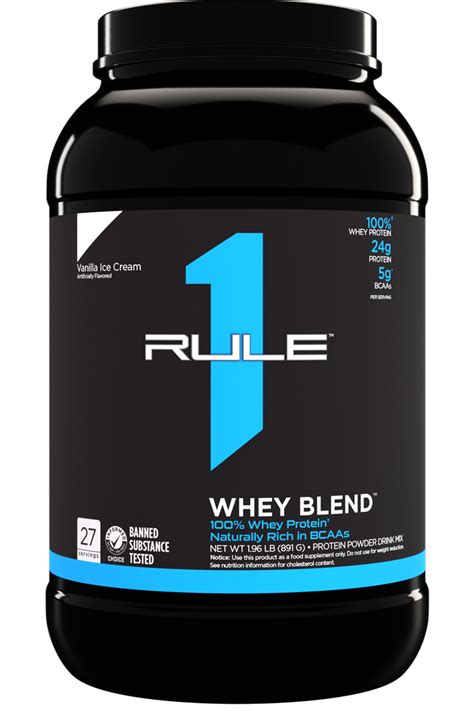 Rule 1 Whey Blend Protein The Muscle Shop