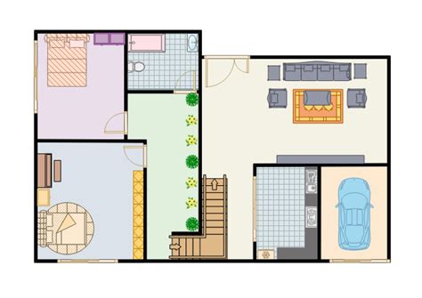 Free Mini Duplex Apartment Plan Templates