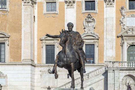 Equestrian Statue Of Marcus Aurelius Is An Ancient Roman Equestrian