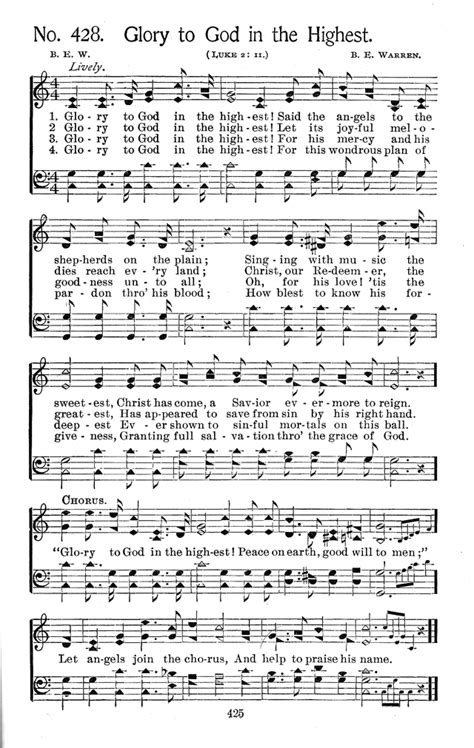 Glory to God in the Highest! | Hymnary.org