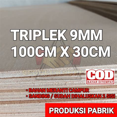 Jual Triplek Mm Multiplek Meranti Campur Plywood Ukuran X Cm