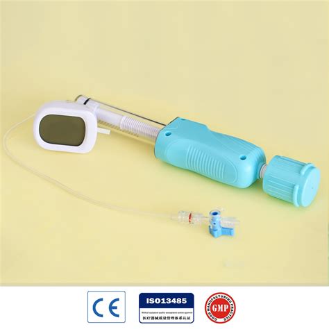 China Ce Medical Disposable Inflation Device For Balloon Catheter