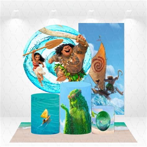 Conjunto De Capas De Painel E Cilindros Moana Elo