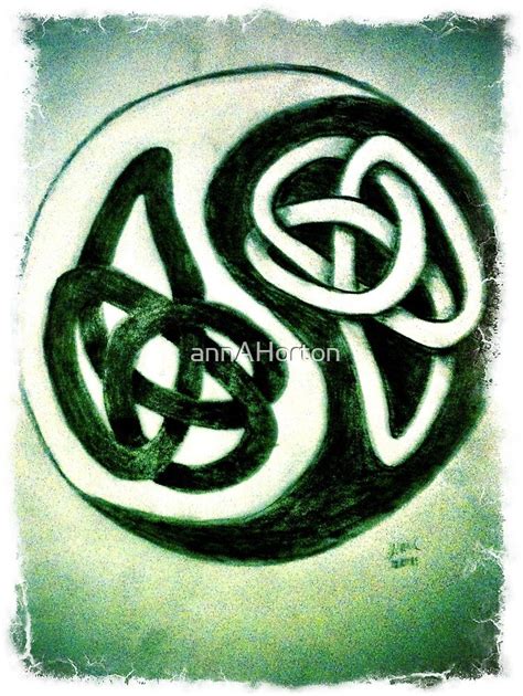 "Celtic Yin Yang" by annAHorton | Redbubble