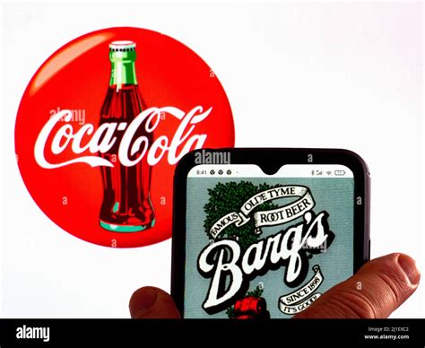 In This Photo Illustration The Barqs Floatz Beer Logo Is Displayed On