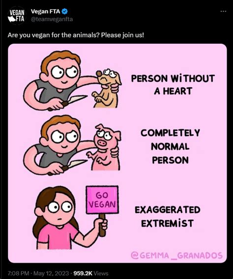AquaticFlapper On Twitter Ok Im Not Anti Vegan But How The Fuck Does This Mean People