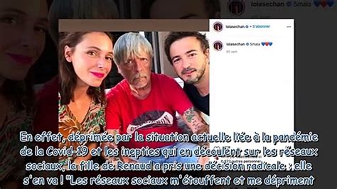 Lola Séchan déprimée la fille de Renaud prend une décision radicale