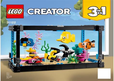 31122 Fish Tank LEGO Instructions And Catalogs Library