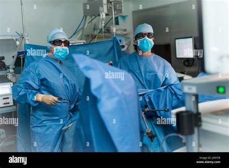 Gynecological Surgery Stock Photo Alamy