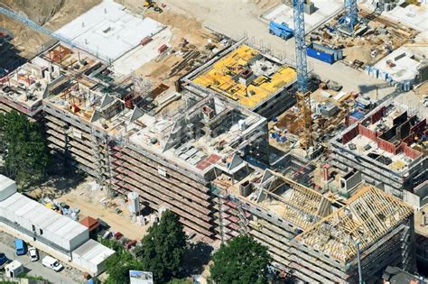 Luftaufnahme Berlin Baustelle Zum Umbau Und Ausbau Des