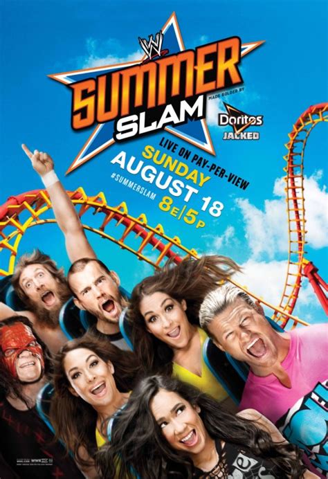 WWE Summerslam TV Poster 8 Of 10 IMP Awards