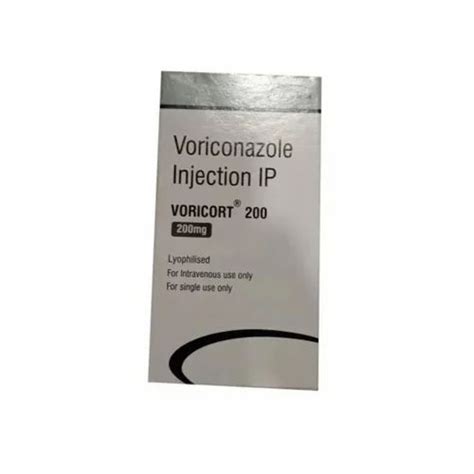 Voriconazole Voricort Mg Injection Vial Treatment Infection Drug