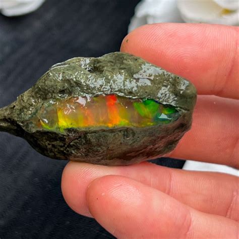 Small Ethiopian Welo Opal 19 The Crystal Council