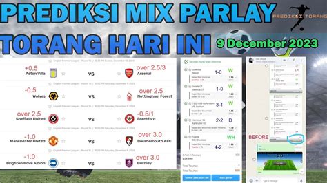 Prediksi Parlay Hari Ini Prediksi Bola Akurat December Liga