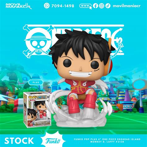 Funko Pop One Piece Egghead Island Monkey D. Luffy #2138 - Plus
