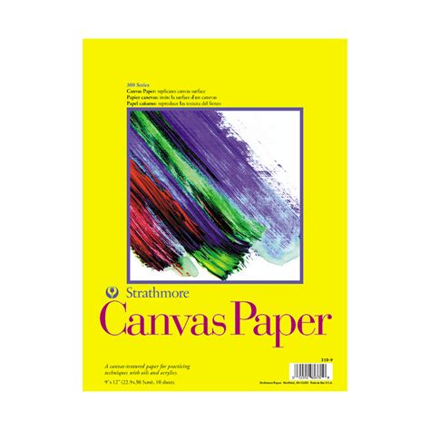 Strathmore Canvas Paper Pad 300 Series 9 X 12 Walmart