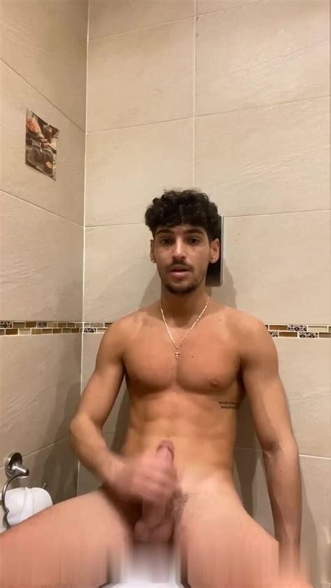 Horny Boy Jerking Off In Bathroom ThisVid