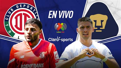 Toluca Vs Pumas En Vivo La Liga Mx 2024 Resultado Y Goles De La Jornada 12 En Directo Online