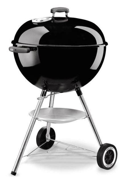 Weber Grill Inch Original Kettle Black Charcoal Grill At