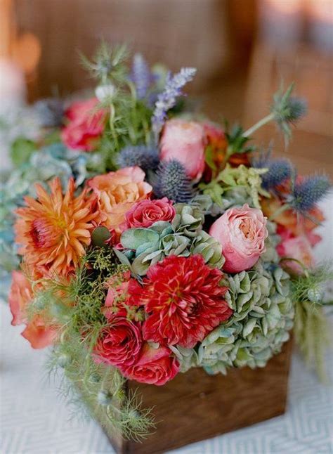 Rustic Wooden Box Wedding Centerpiece Ideas Hi Miss Puff